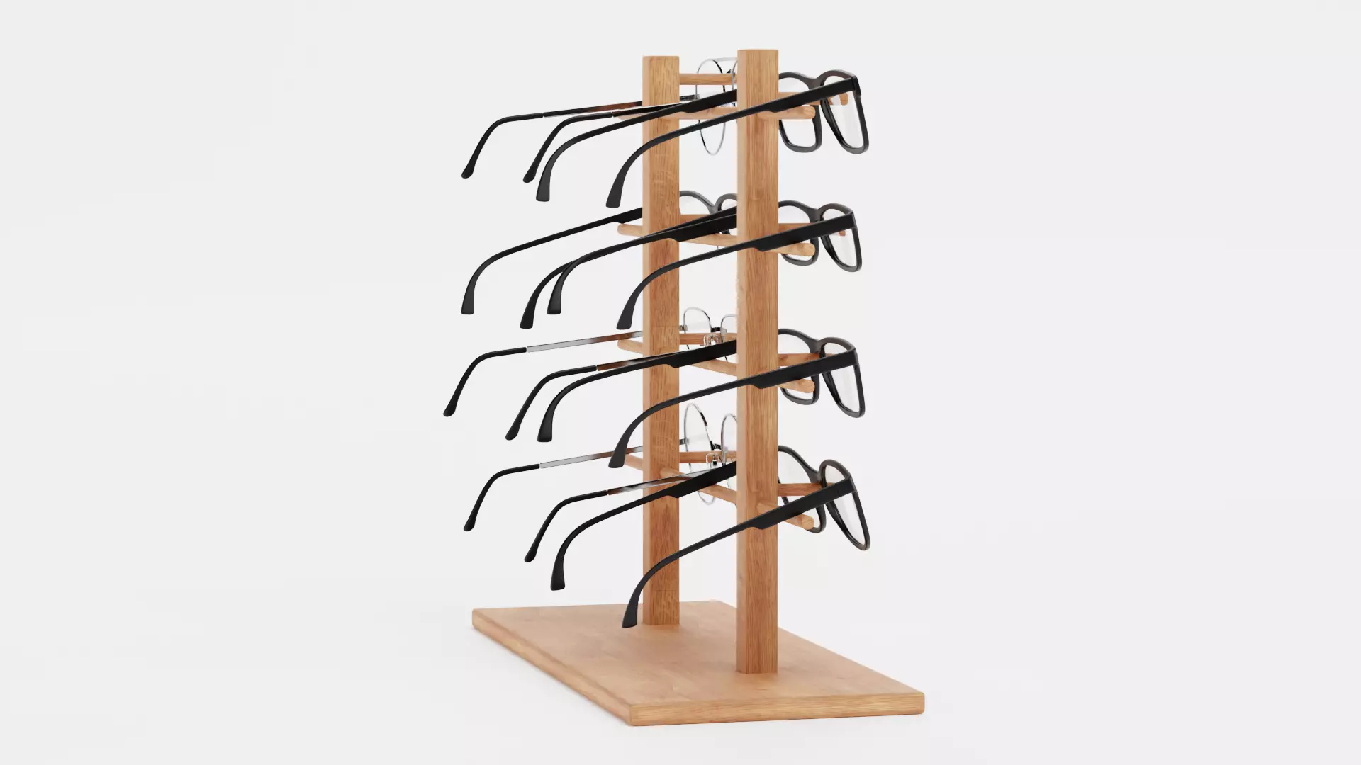 -Glasses on Stand V2- 3D model_3