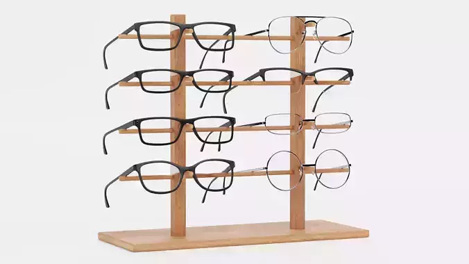 -Glasses on Stand V2-