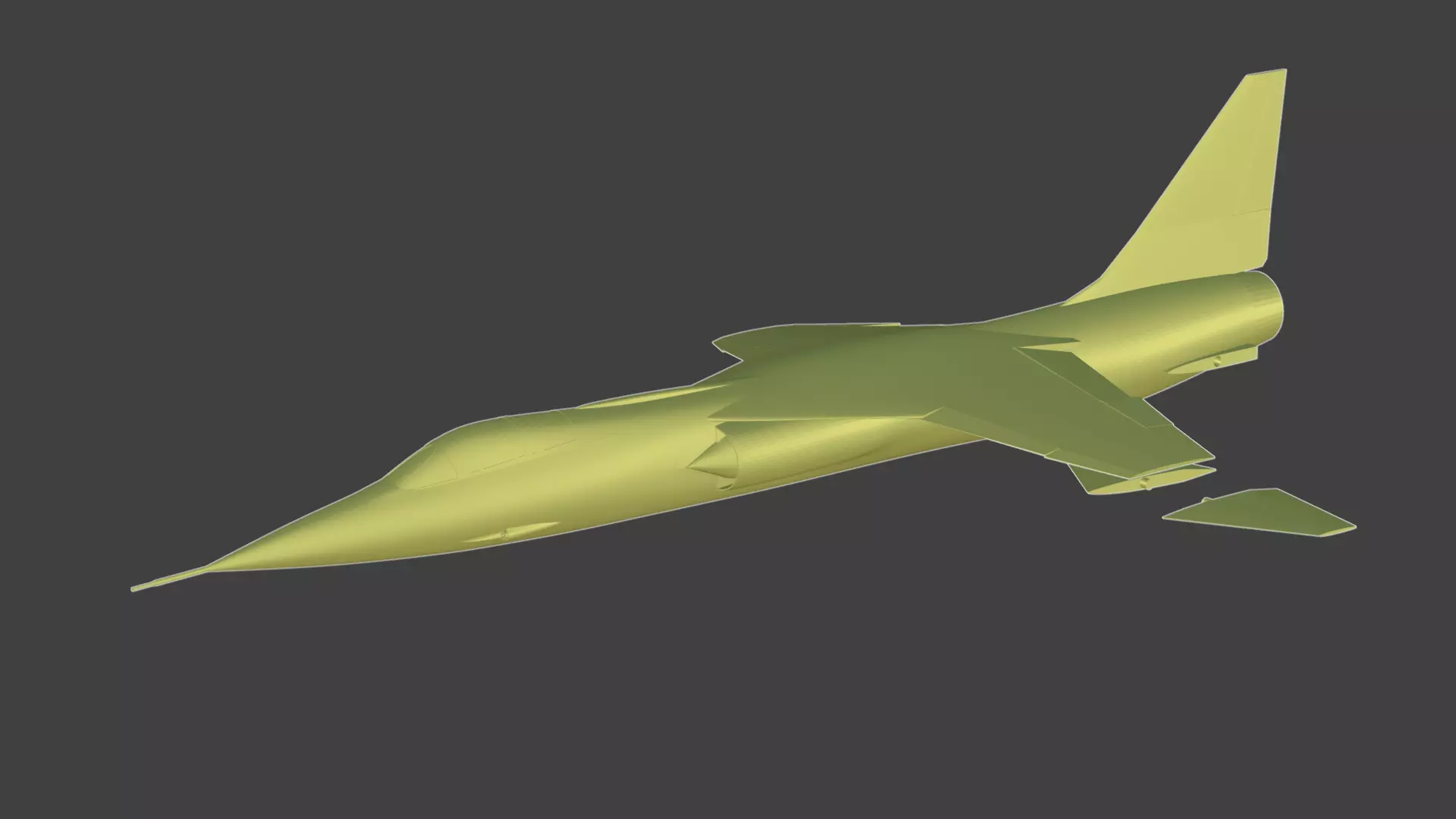 Lockheed CL-1200-1 3D print model_8