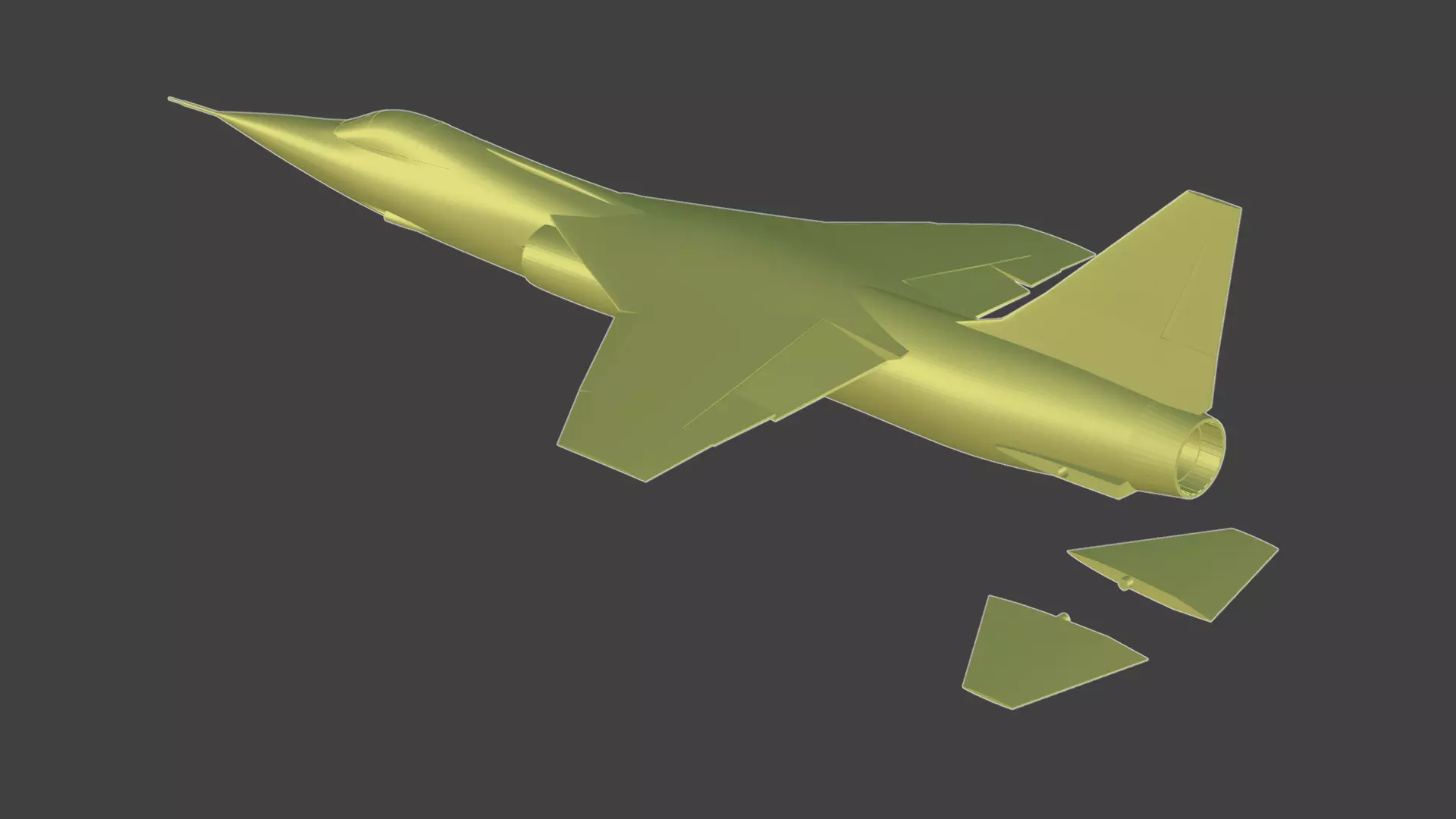 Lockheed CL-1200-1 3D print model_9