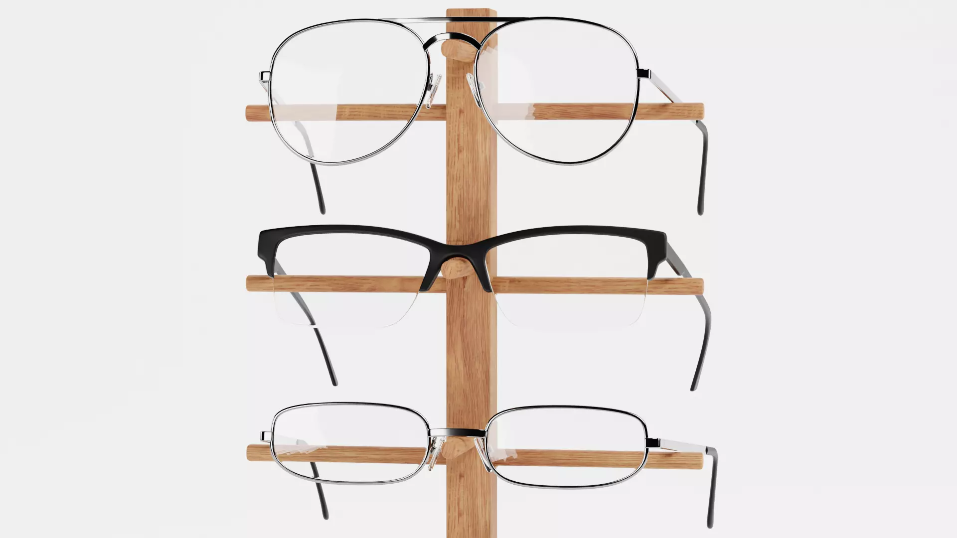 -Glasses on Stand V3- 3D model_6