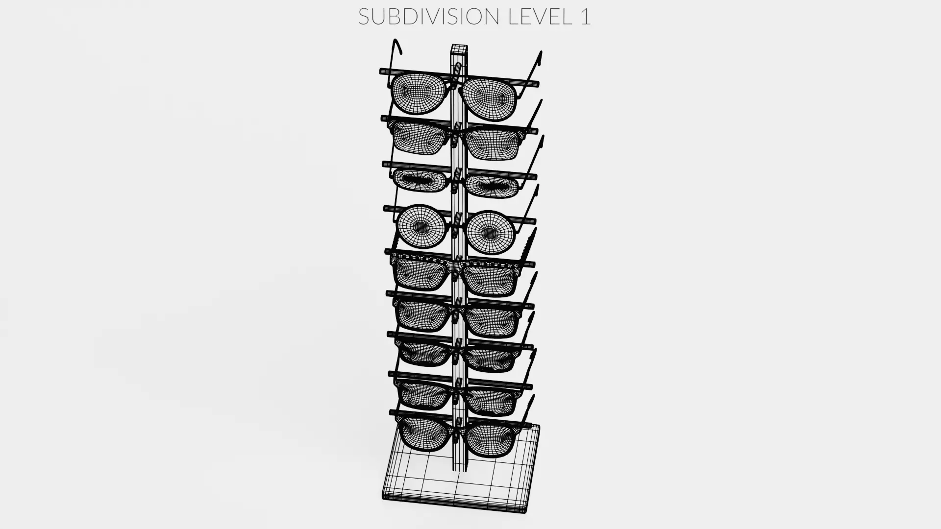 -Glasses on Stand V3- 3D model_13