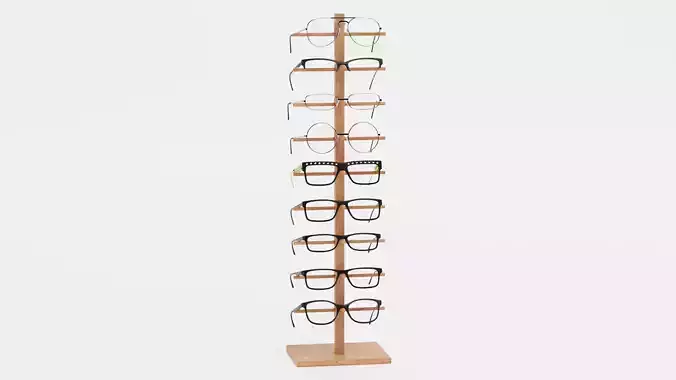 -Glasses on Stand V3-