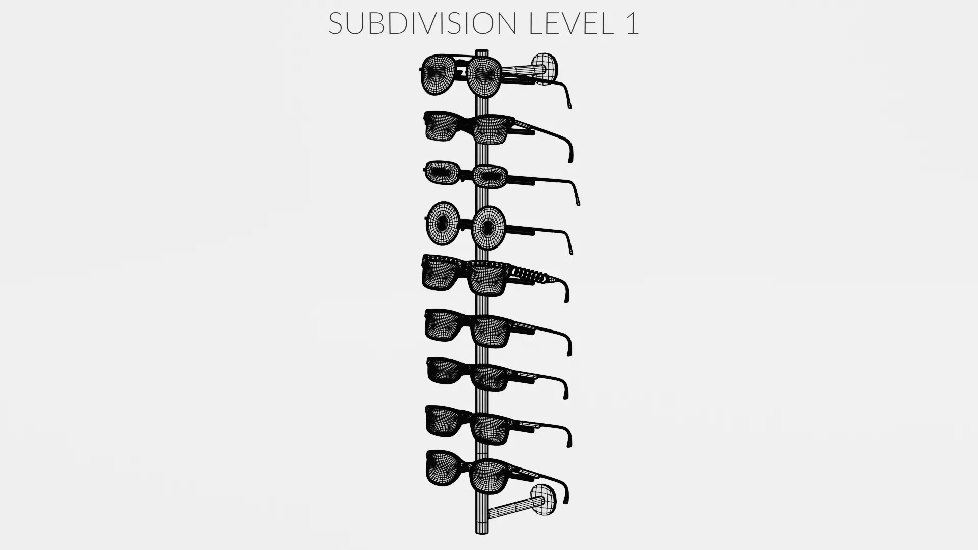-Glasses on Stand V5- 3D model_10