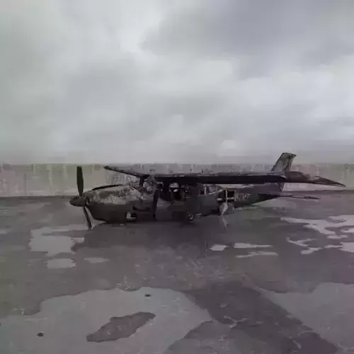 destroyed plane 017 am165