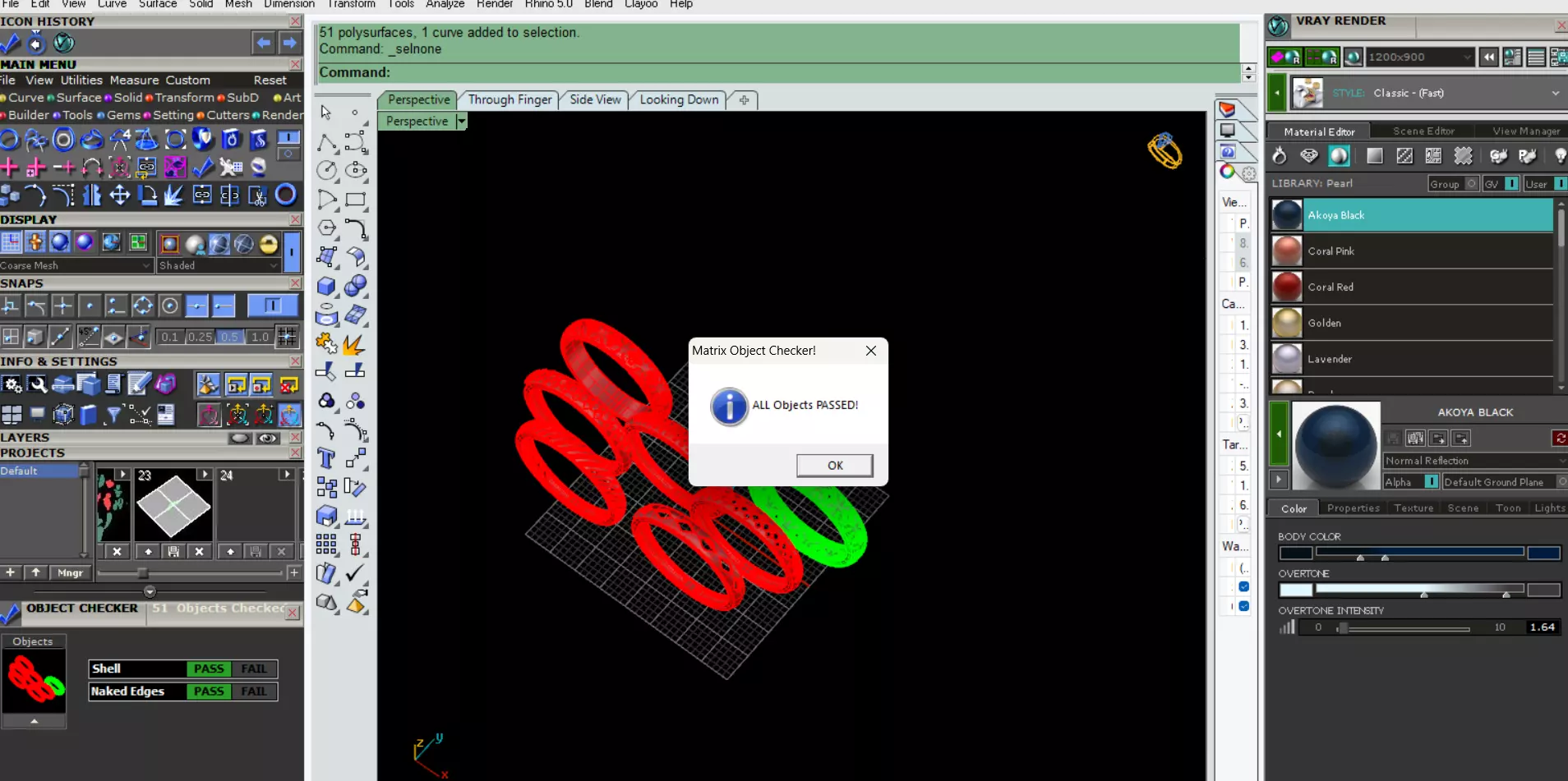 wedding rings 3D print model_12