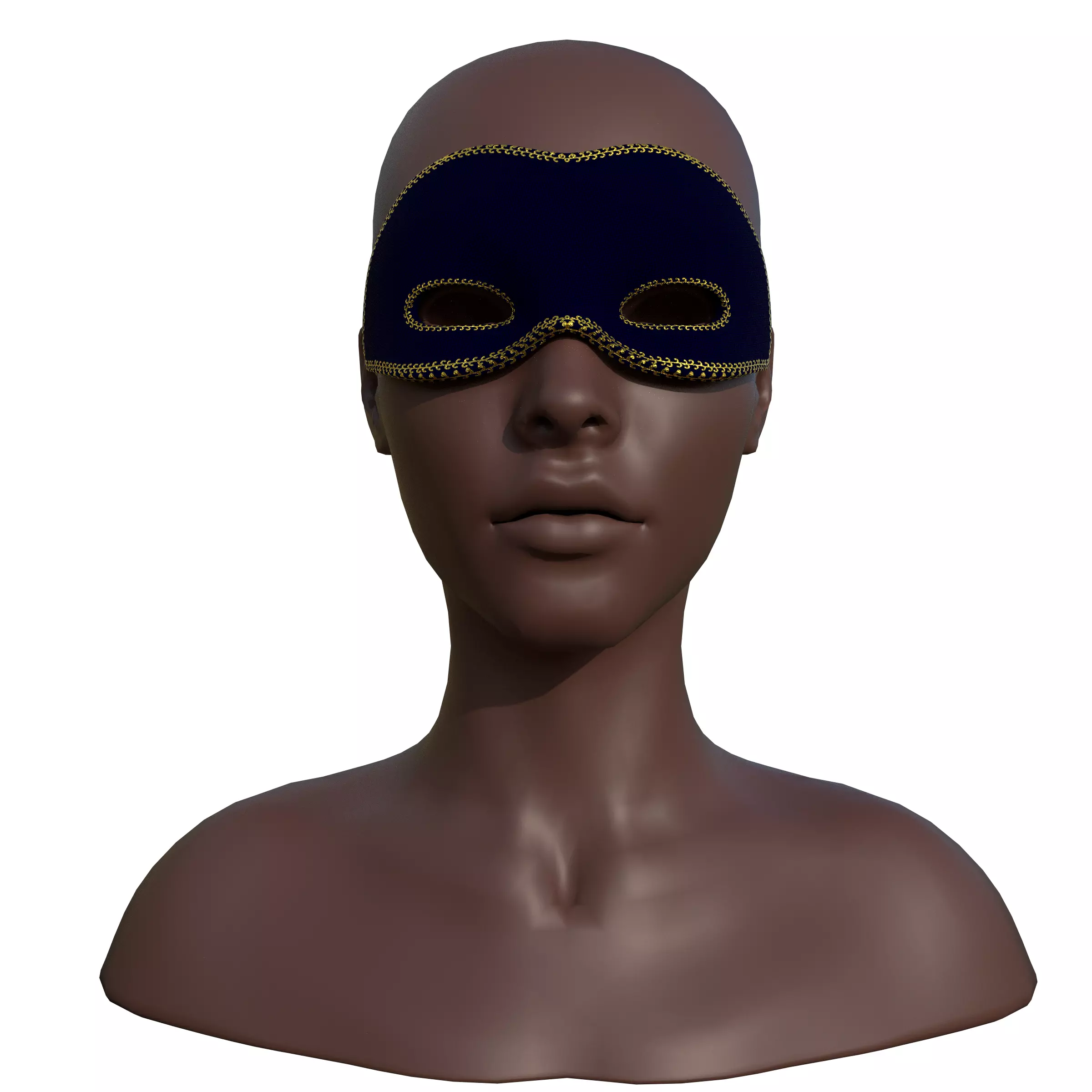 masks Low-poly 3D model_14