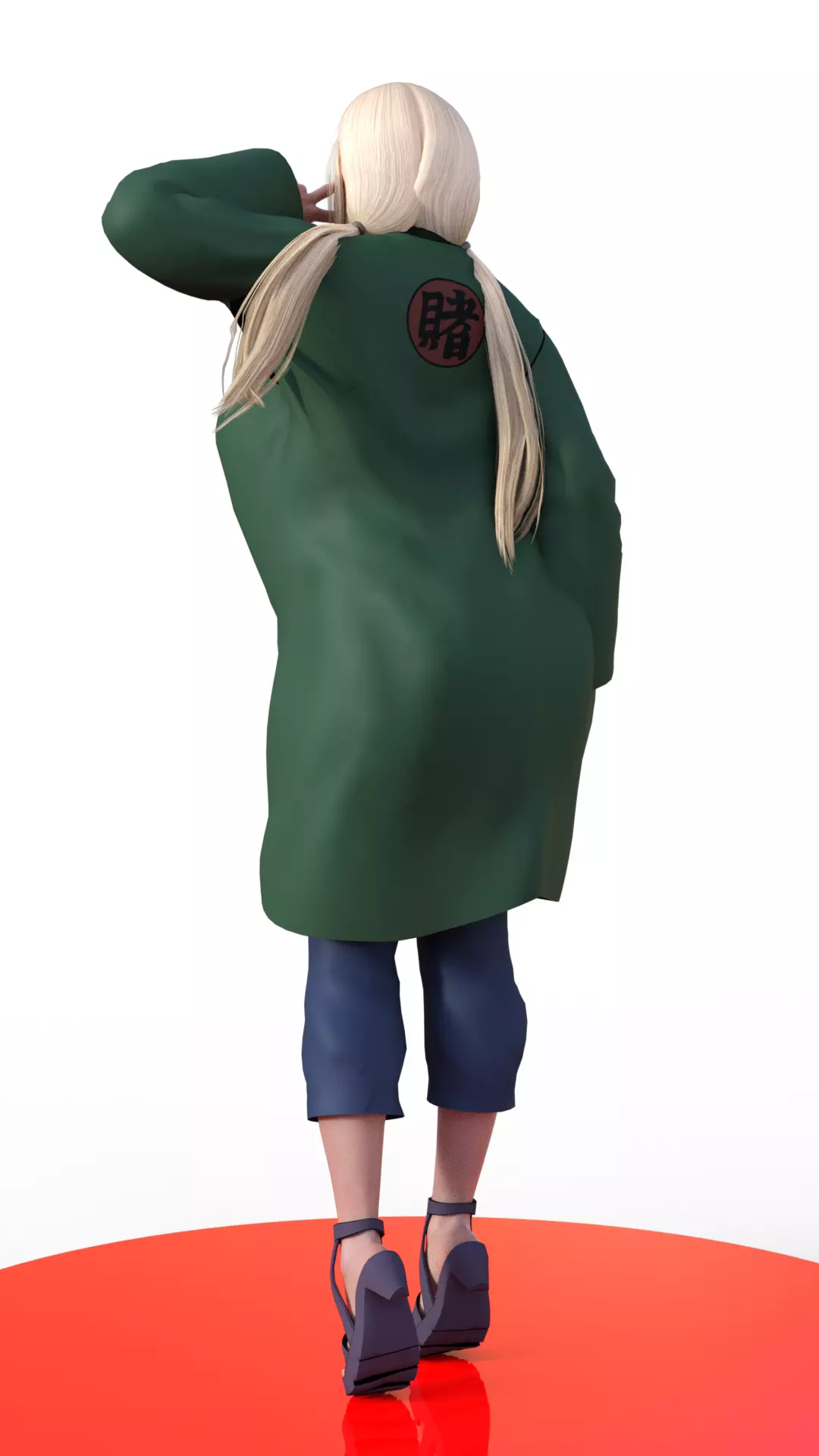 Tsunade Reborn The Legendary Ninja Queen 3D print model_4