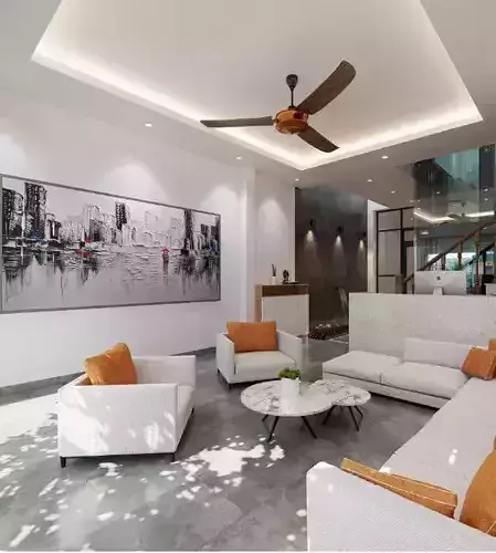 Office Room Interior Model