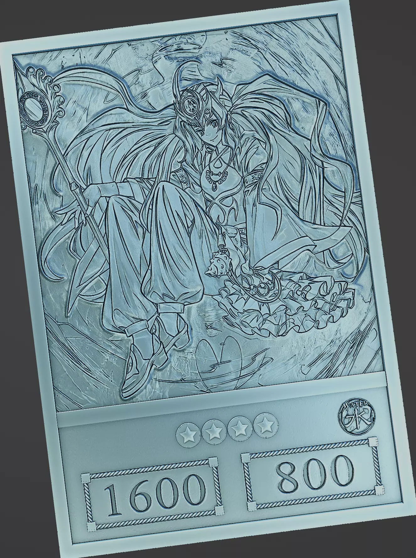Dance Princess of the Nekroz - yu-gi-oh Free 3D print model