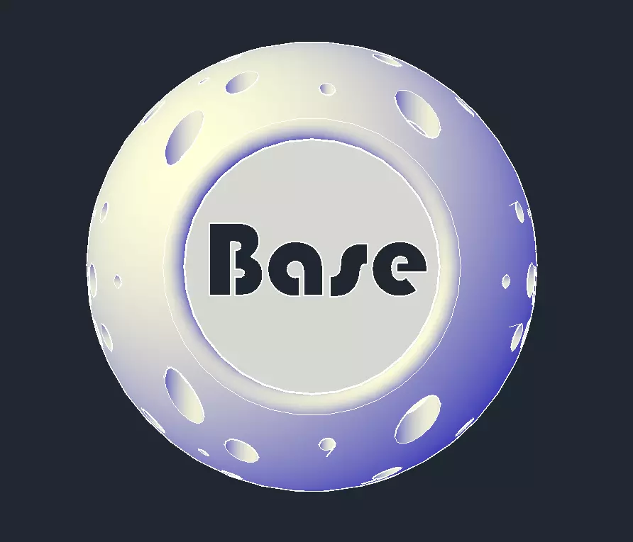 Flower base 1 3D print model_1