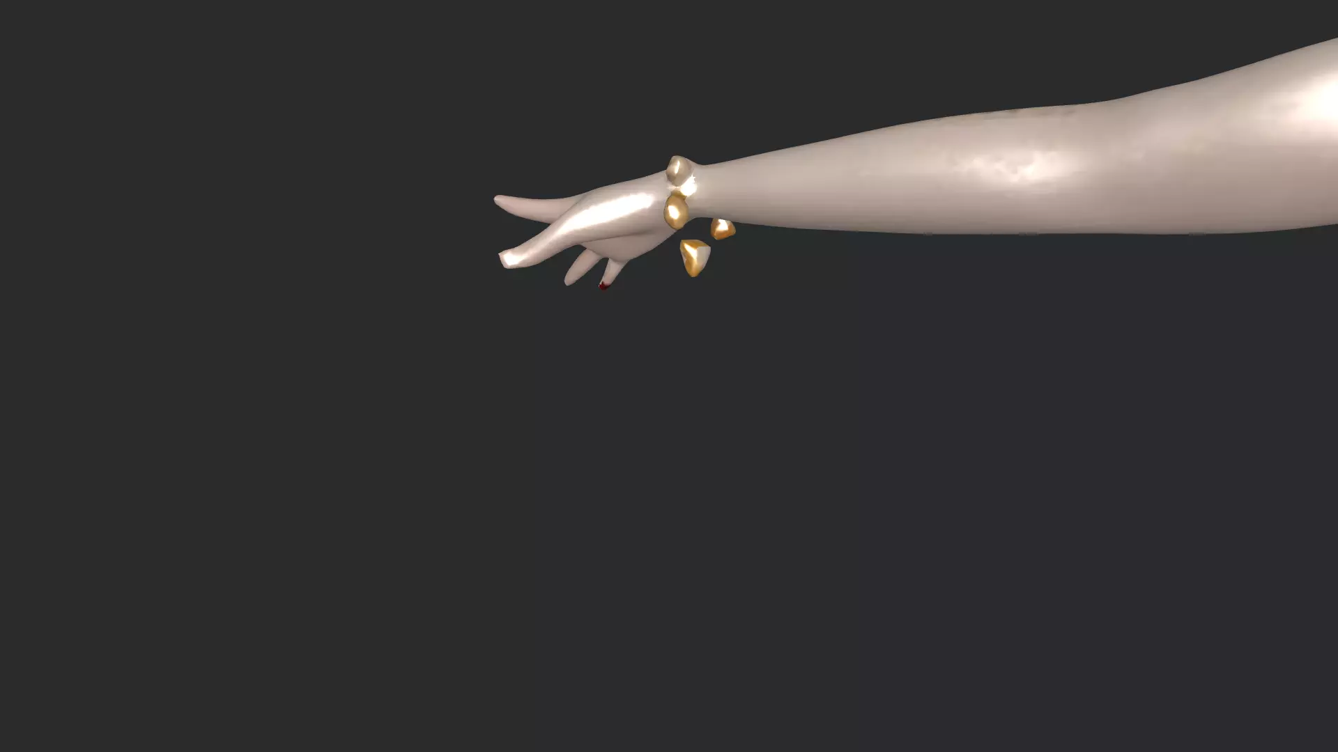 Japanese Female Character 3D Model PBR Textures Low-poly 3D model_3