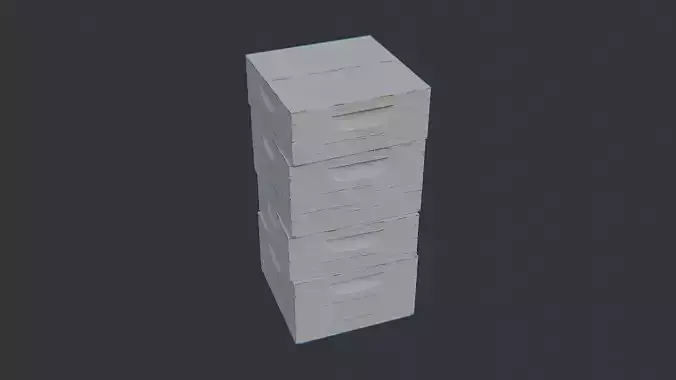 Beige four drawer cabinet decor