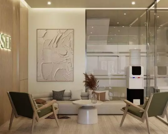 Office Room Interior Model 3D model_5