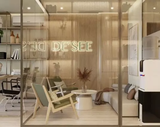 Office Room Interior Model 3D model_7