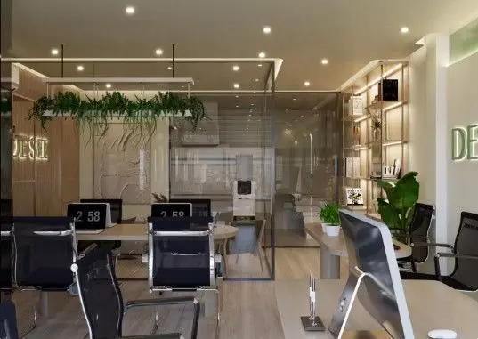 Office Room Interior Model 3D model_21