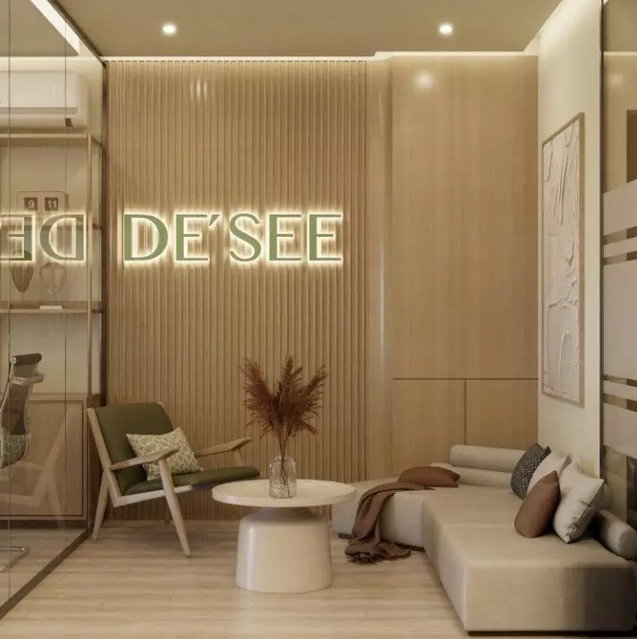 Office Room Interior Model 3D model_1