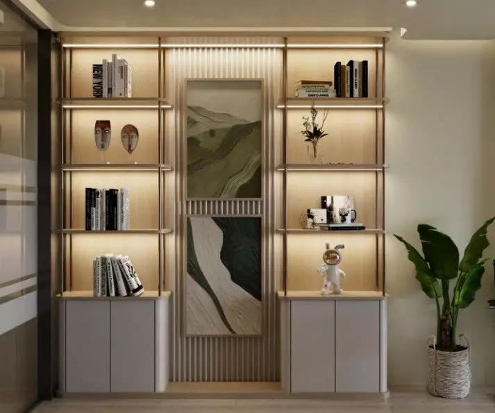 Office Room Interior Model 3D model_2