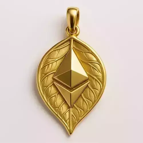 Ethereum ETH Crypto Pendant Keychain 14