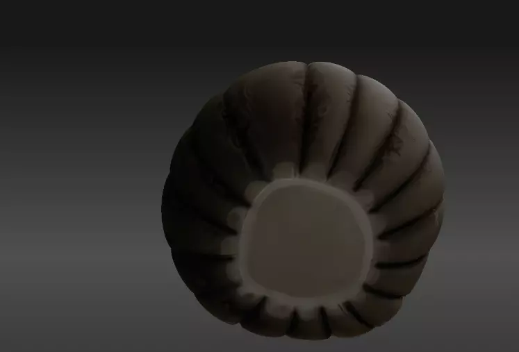 Evil Jack-O-Lantern Pumpkin 3D Model Solid Halloween Pumpkin 3D print model_8