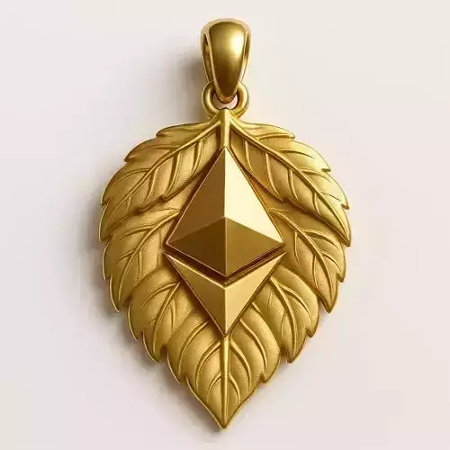 Ethereum ETH Pendant Keychain 13