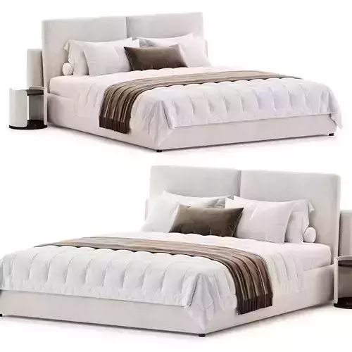 Cloud Bed Queen Cream Boucle Sundays Company