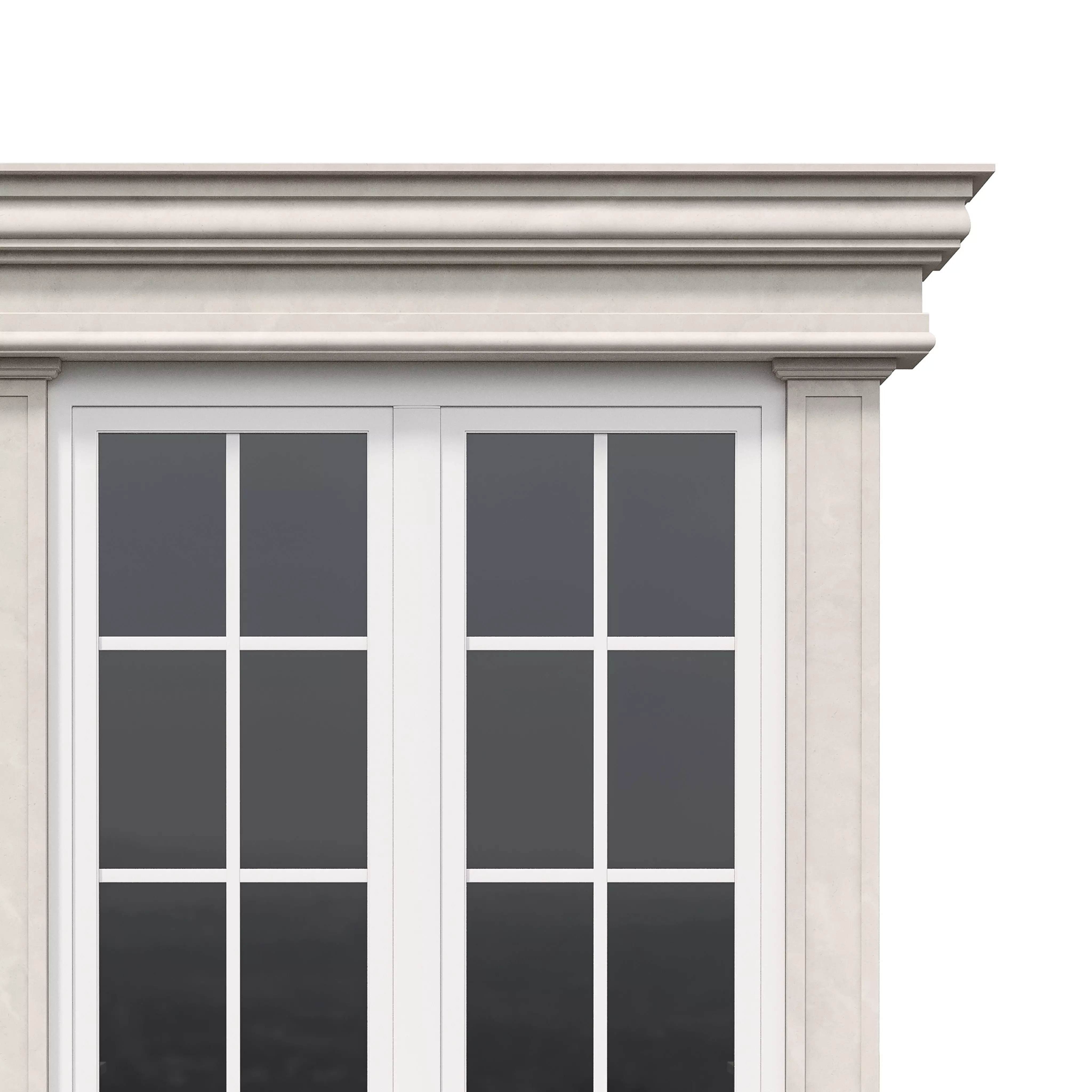 Architectural Classic Window 3D Model 13 3D model_5