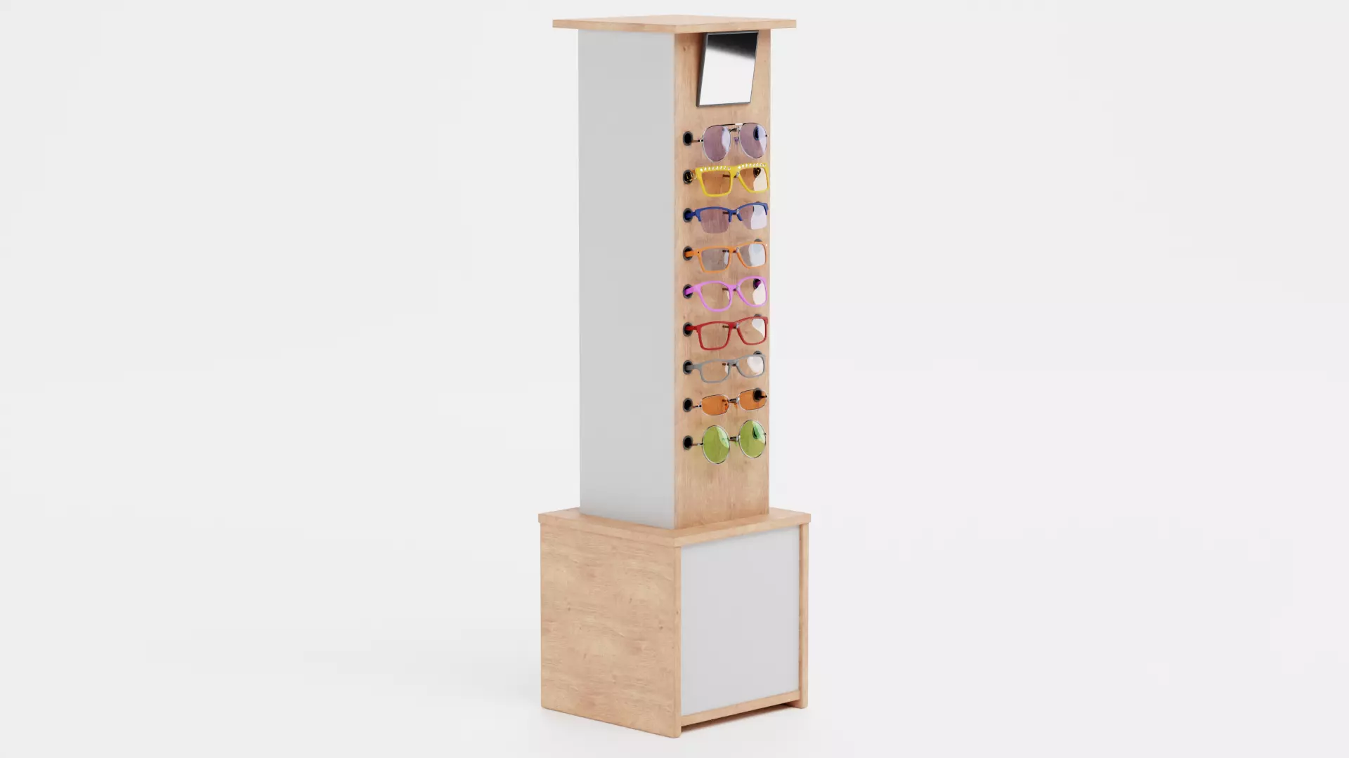 -Glasses on Stand V10- 3D model_0