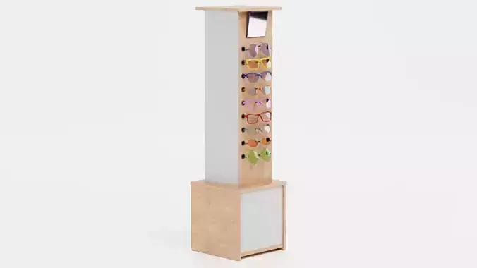 -Glasses on Stand V10-