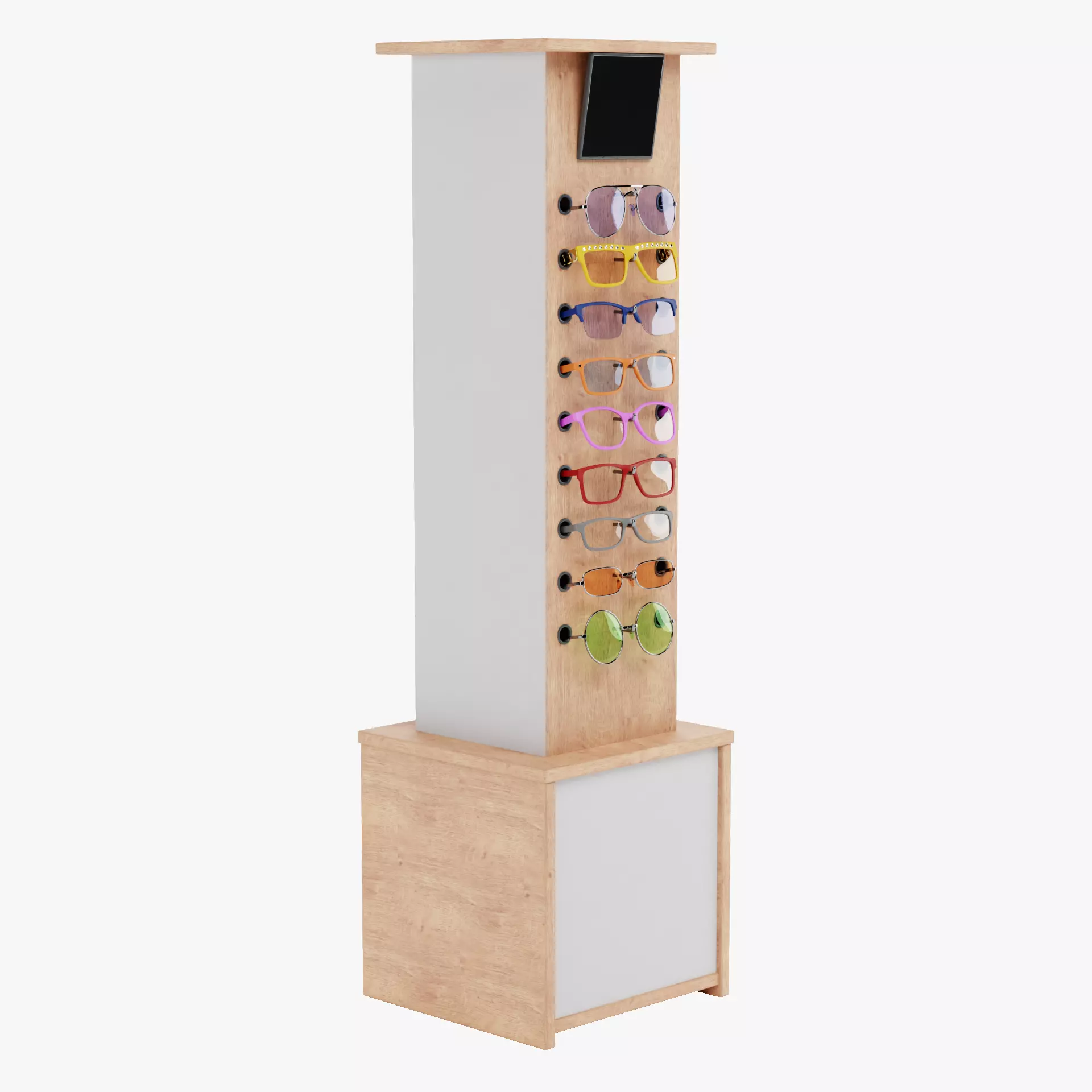 -Glasses on Stand V10- 3D model_13