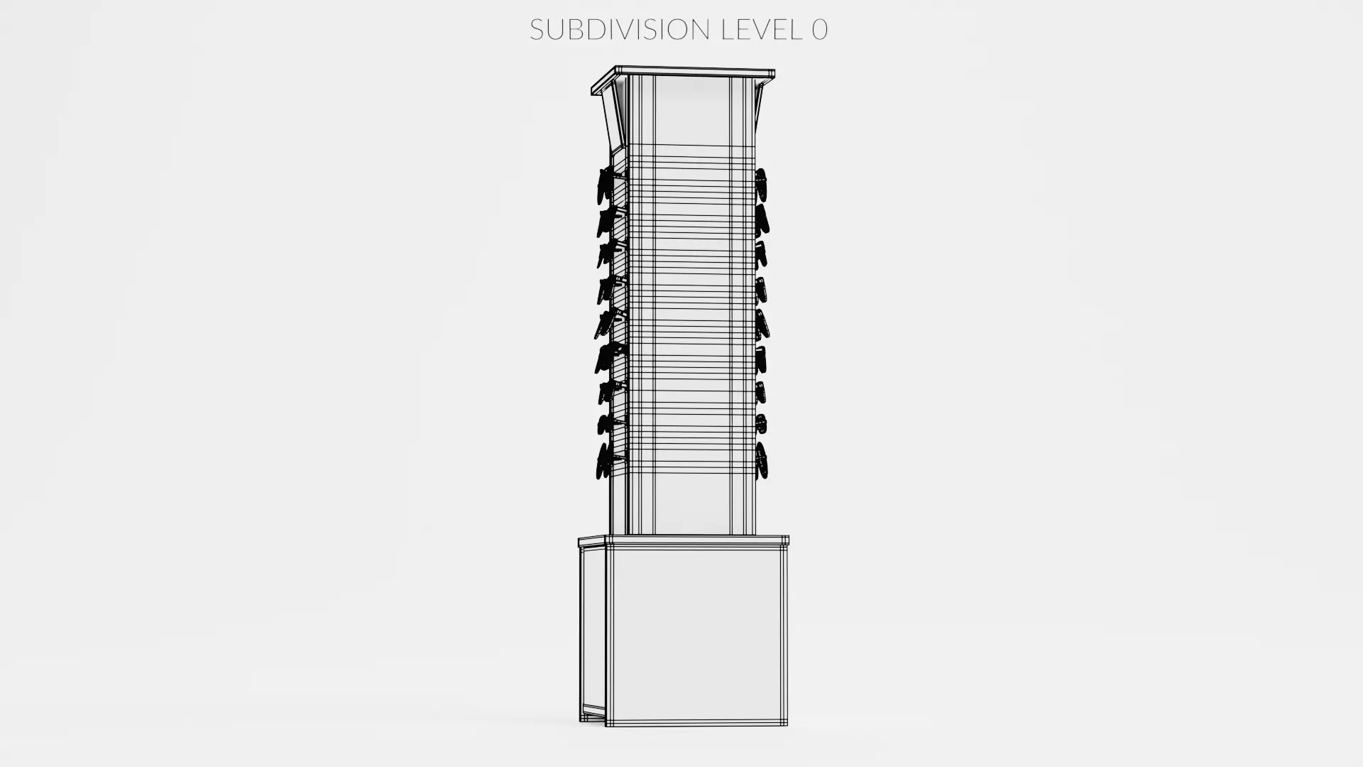 -Glasses on Stand V10- 3D model_11