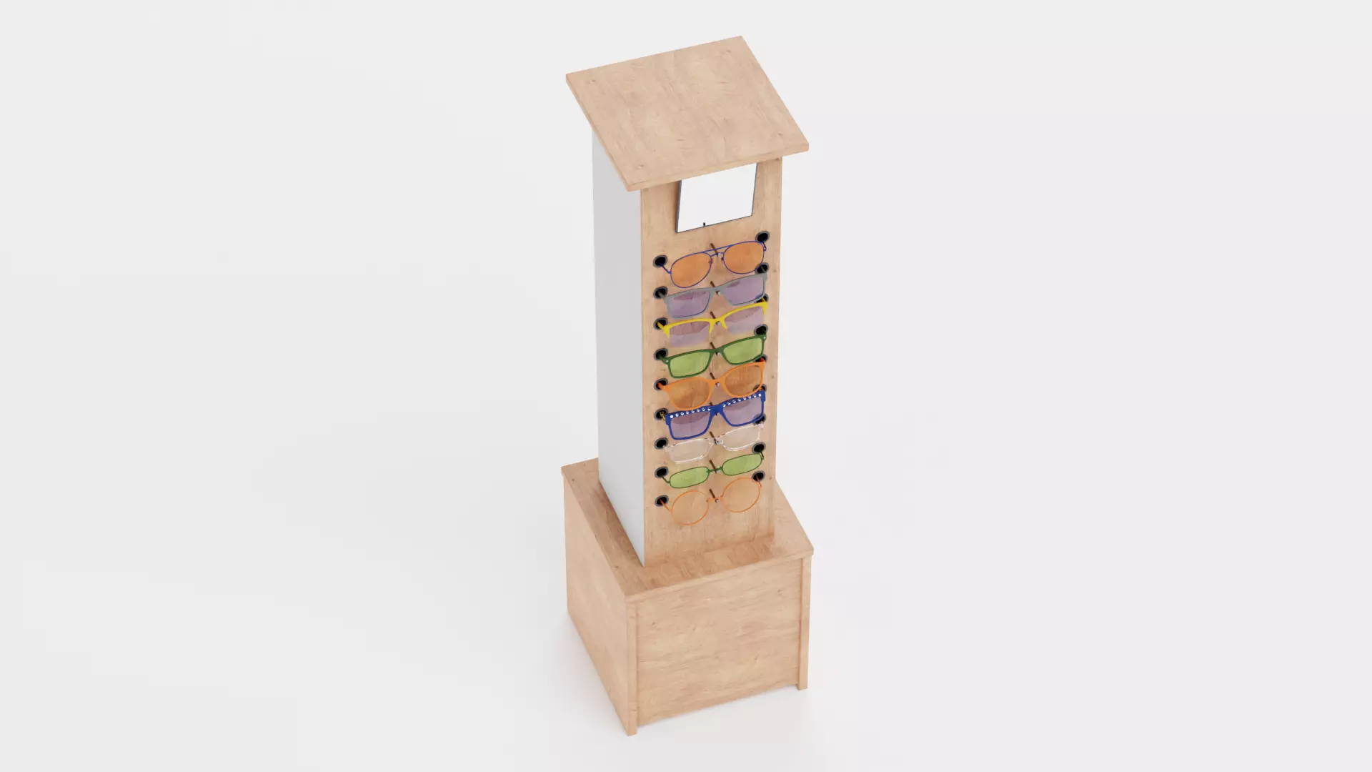 -Glasses on Stand V10- 3D model_4