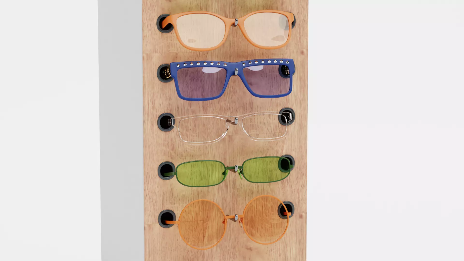 -Glasses on Stand V10- 3D model_7