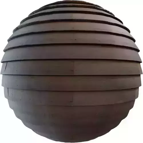 Cedar Clapboard Siding PBR Texture 4K