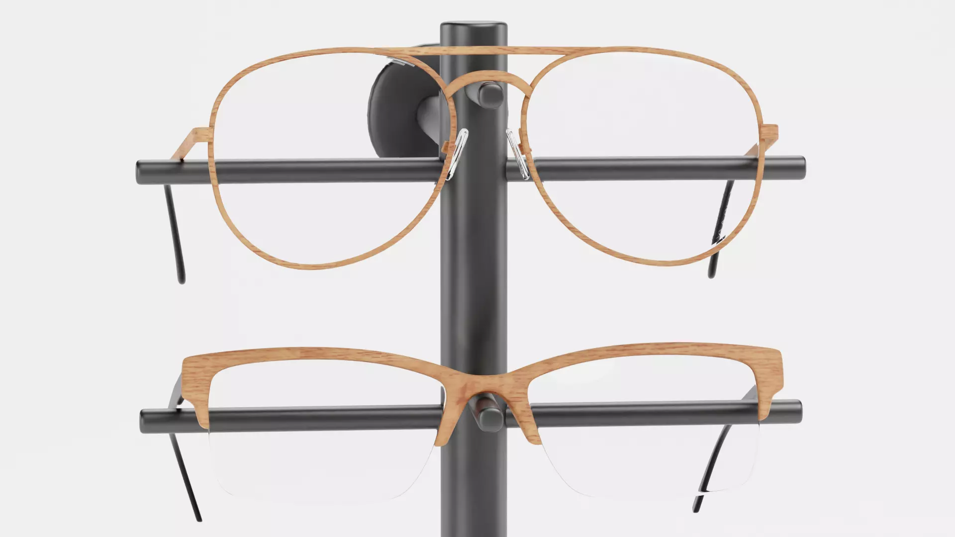 -Glasses on Stand V11- 3D model_6