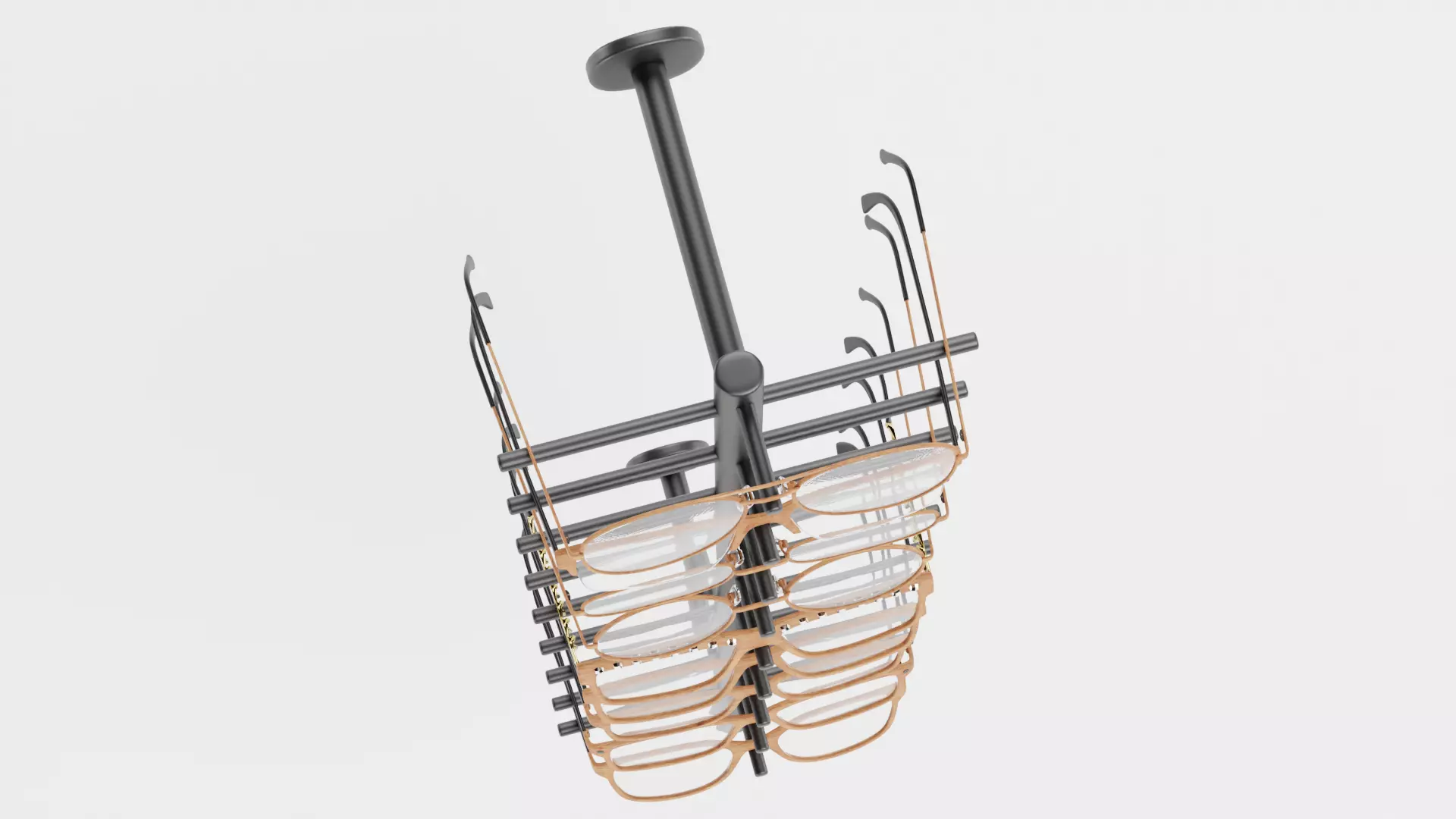 -Glasses on Stand V11- 3D model_5