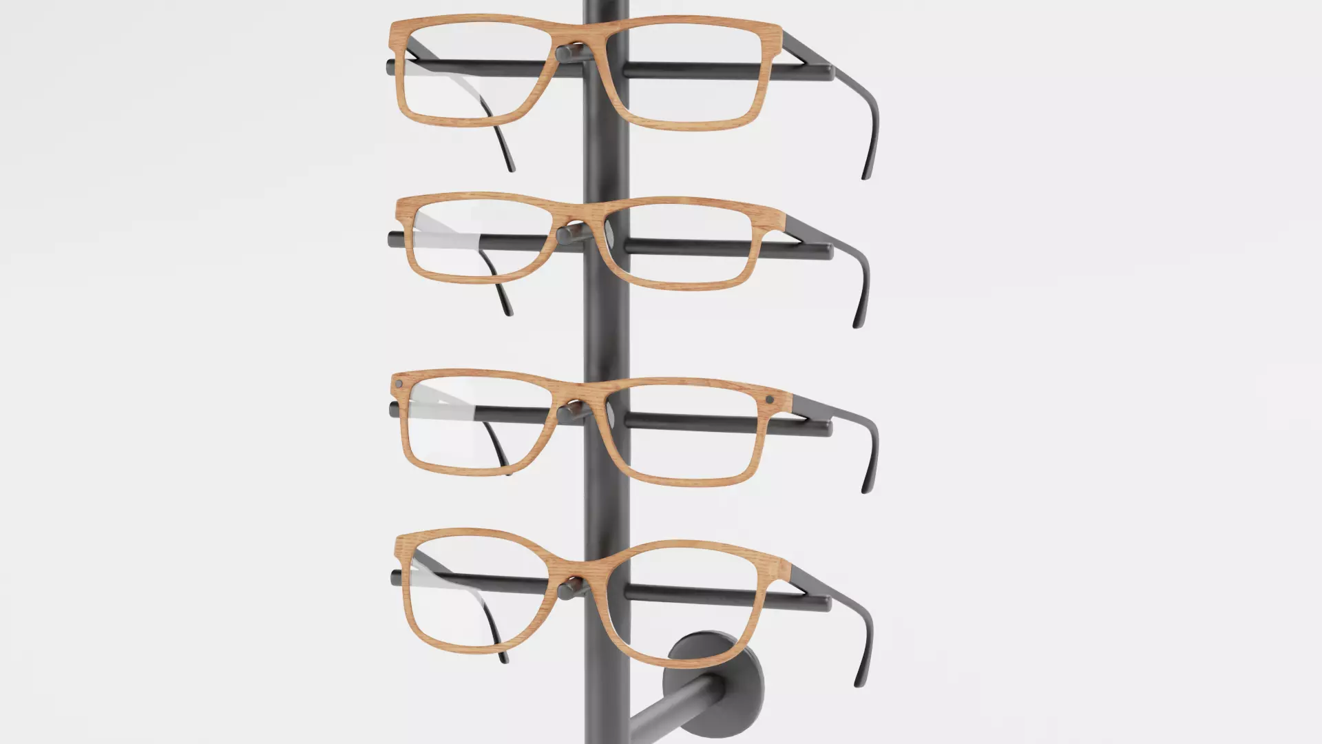 -Glasses on Stand V11- 3D model_8