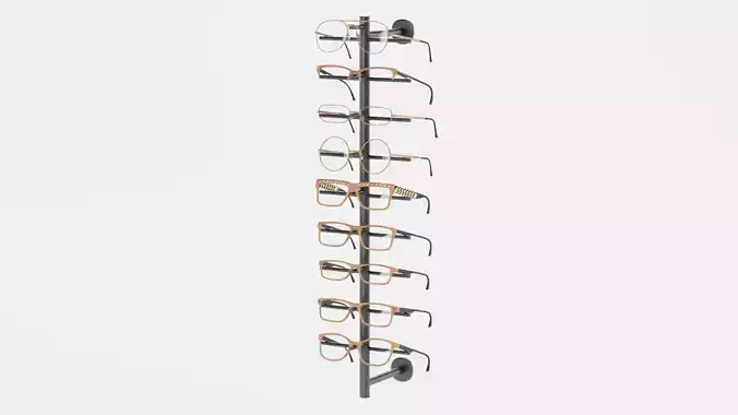 -Glasses on Stand V11-