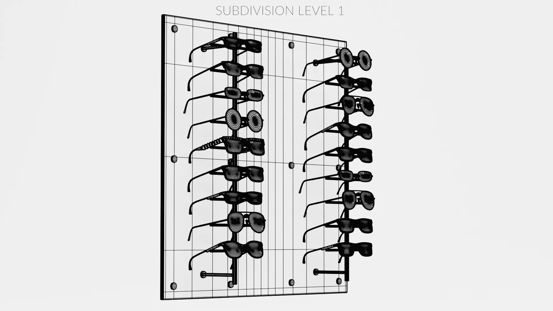 -Glasses on Stand V13- 3D model_13