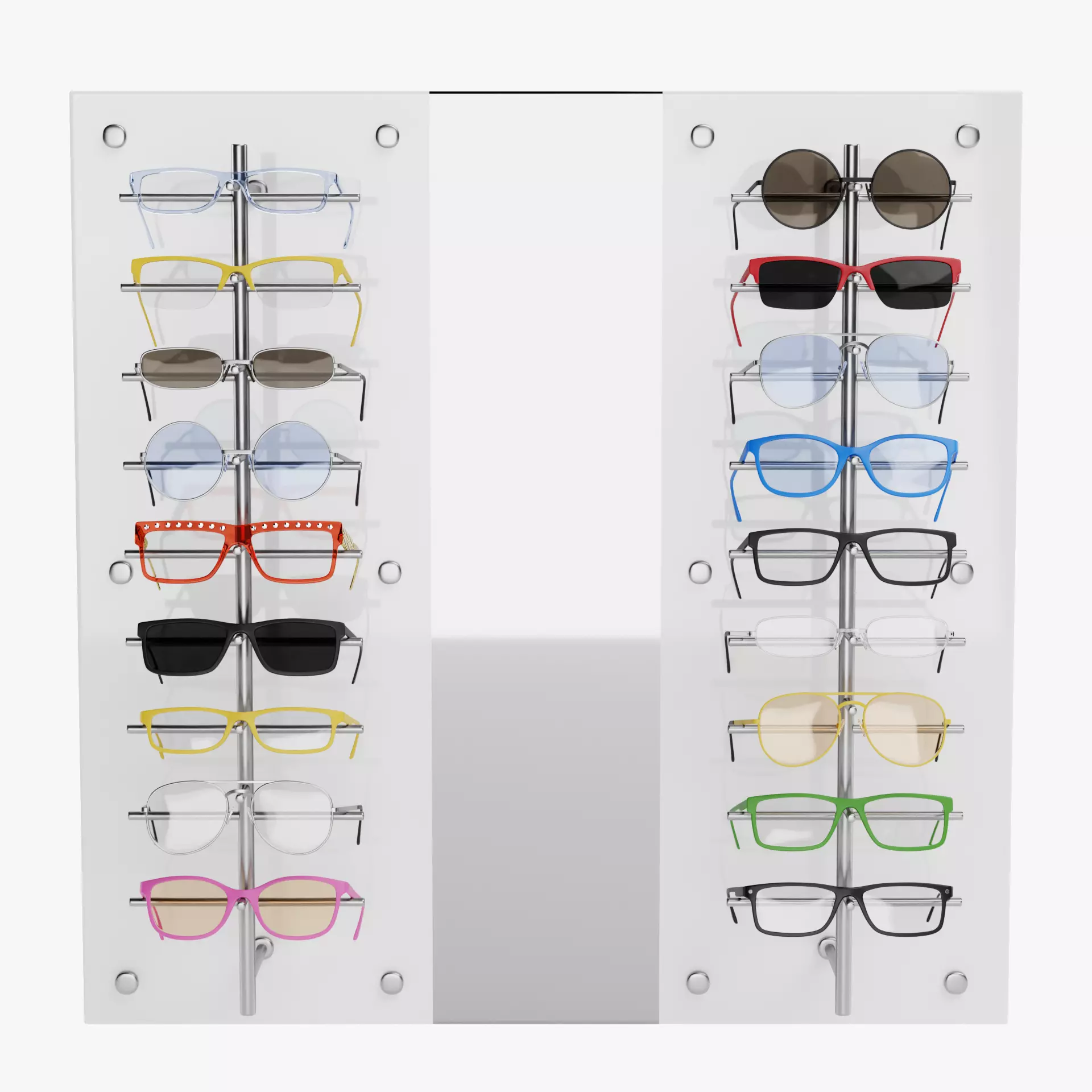 -Glasses on Stand V13- 3D model_14