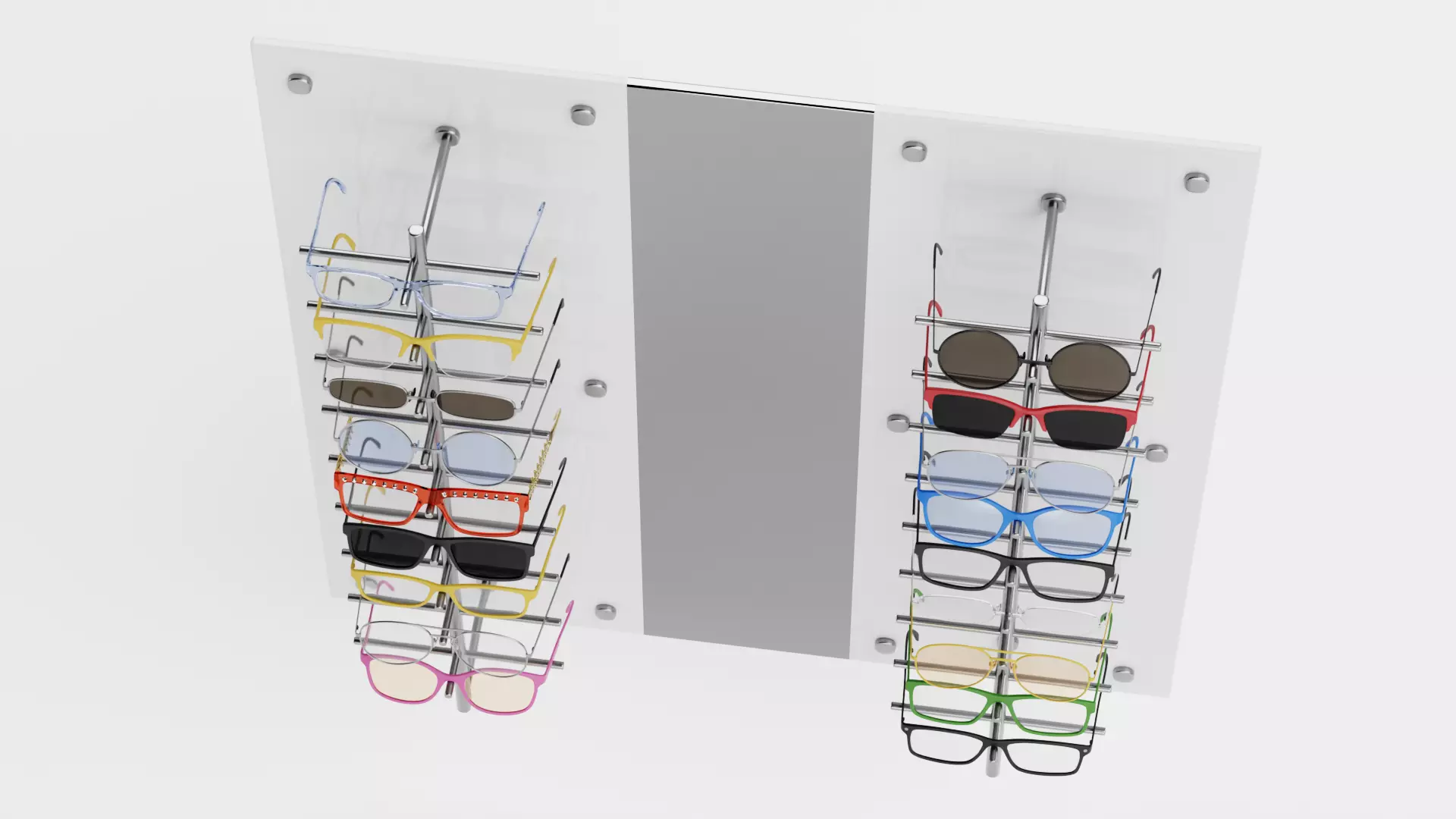 -Glasses on Stand V13- 3D model_4