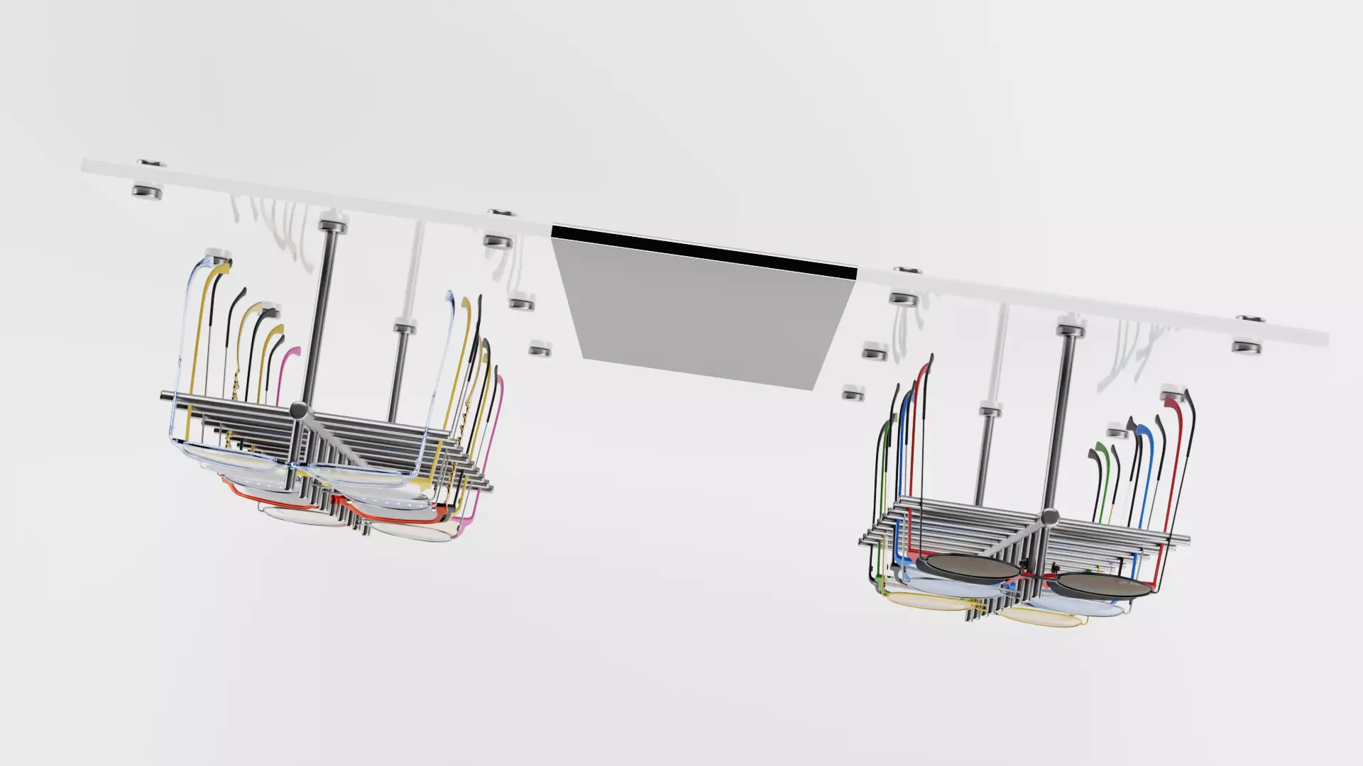 -Glasses on Stand V13- 3D model_5