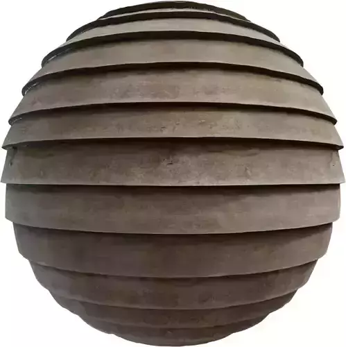 Hand Cast Concrete Lap Siding PBR Texture 4K