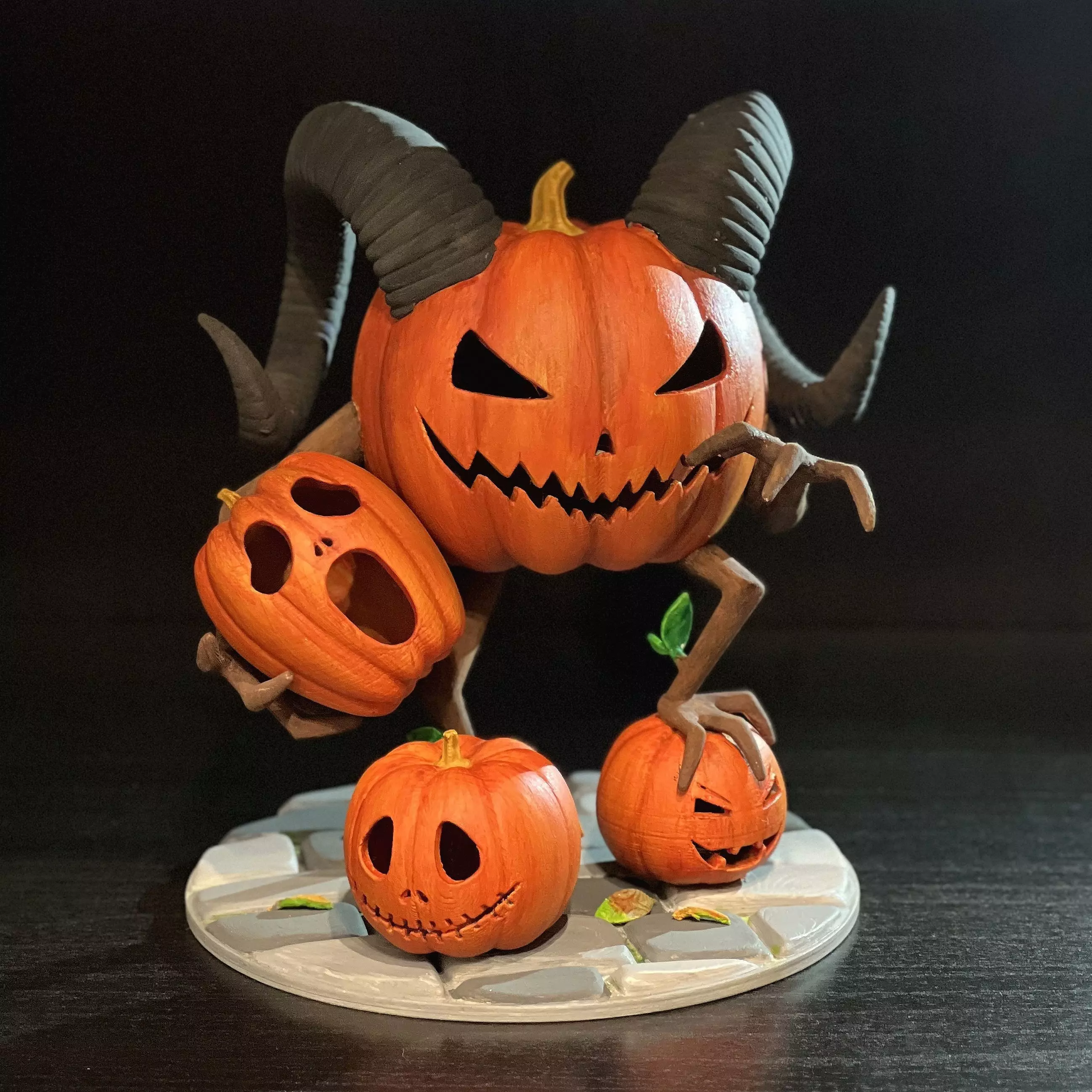 The Sneaky Pumpkin Set Free 3D print model_0