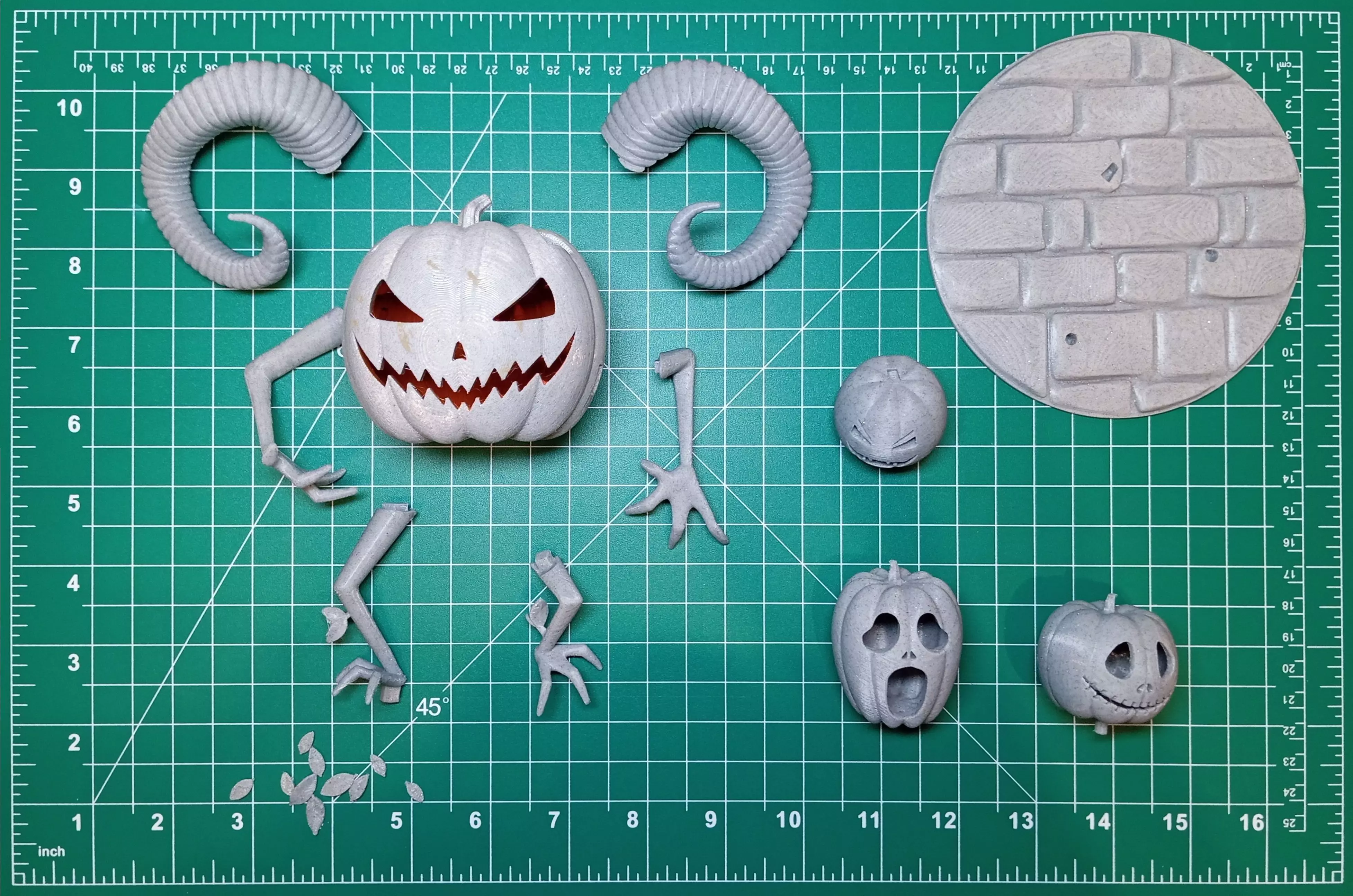 The Sneaky Pumpkin Set Free 3D print model_2