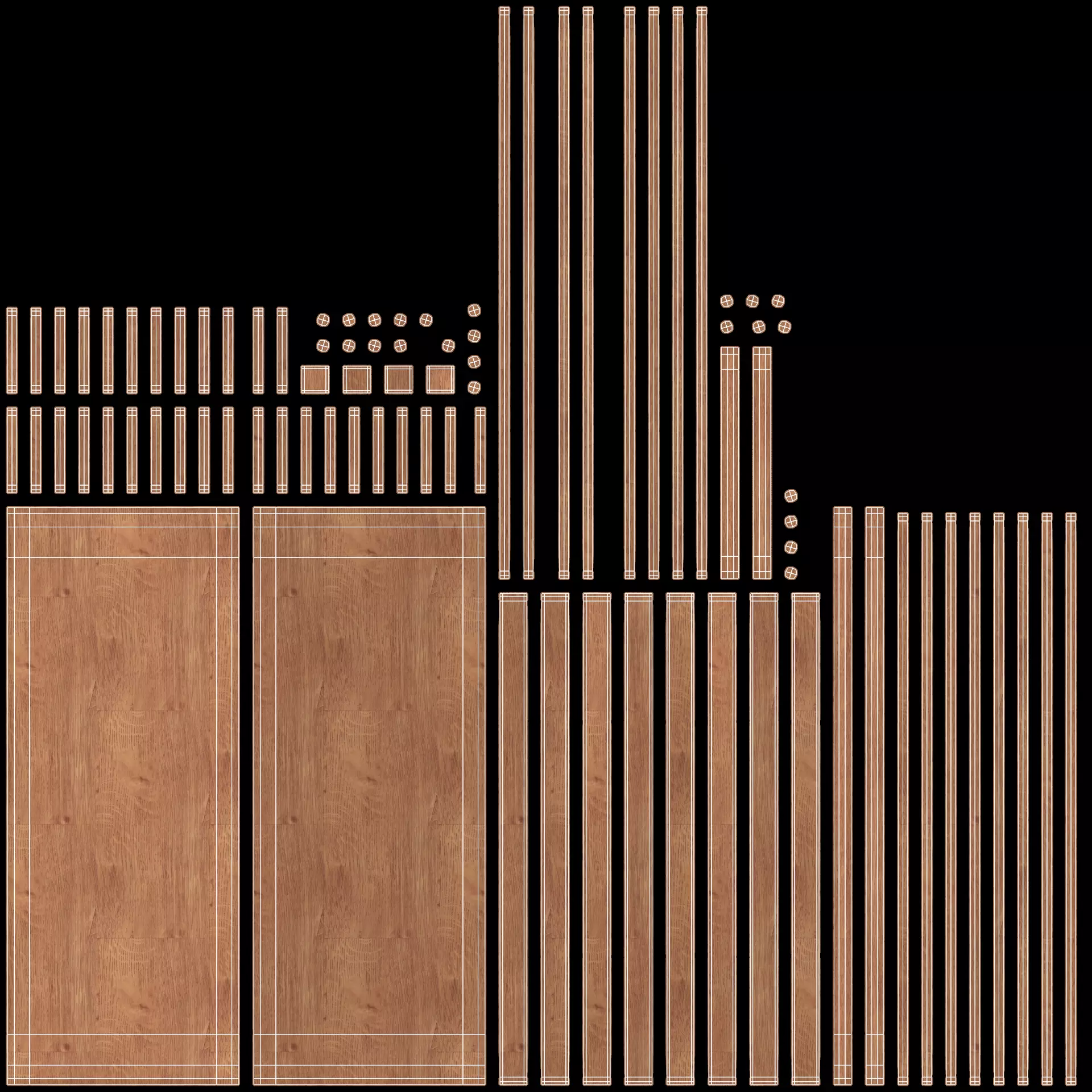 - Glasses on Optical Stands - 3D model_18