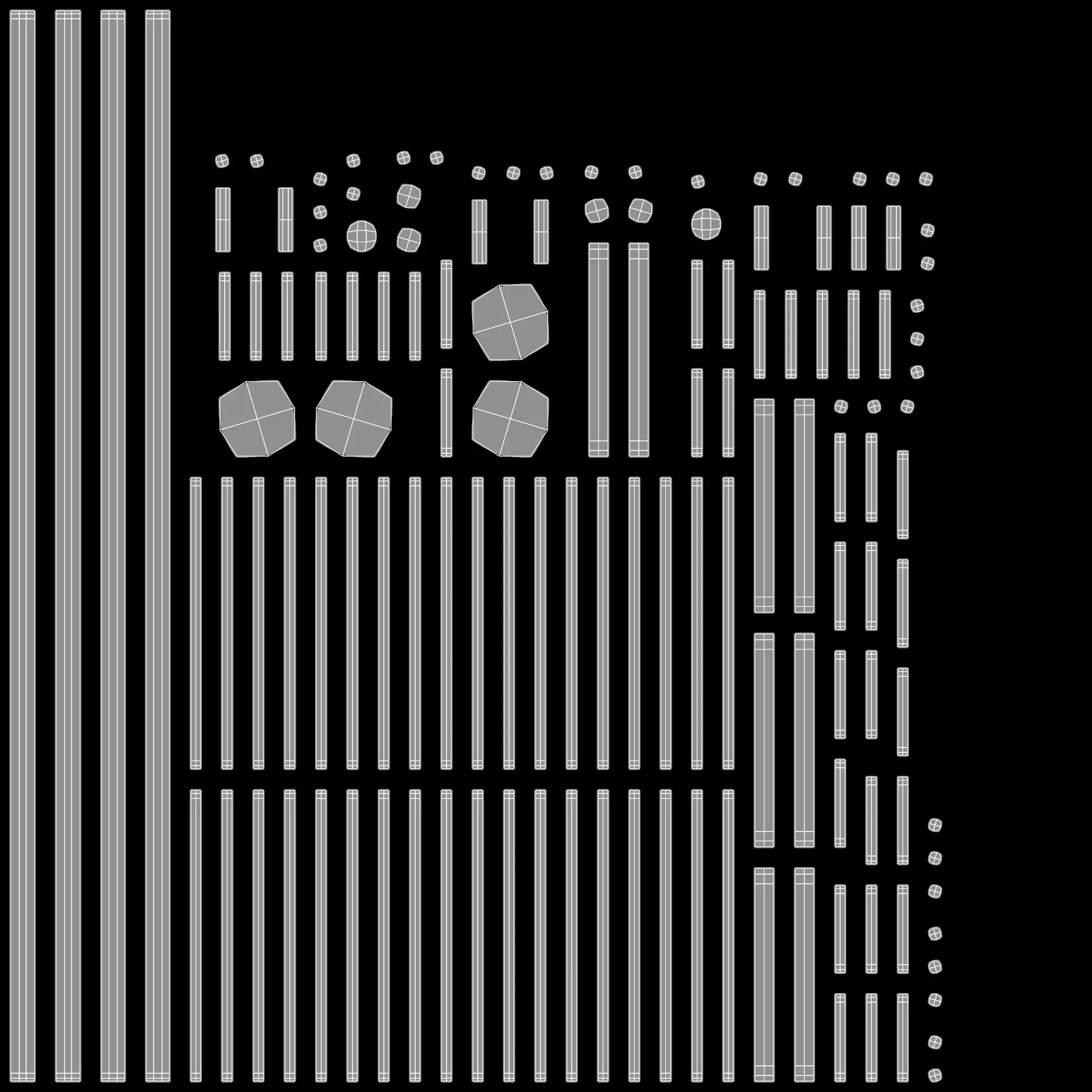 - Glasses on Optical Stands - 3D model_21