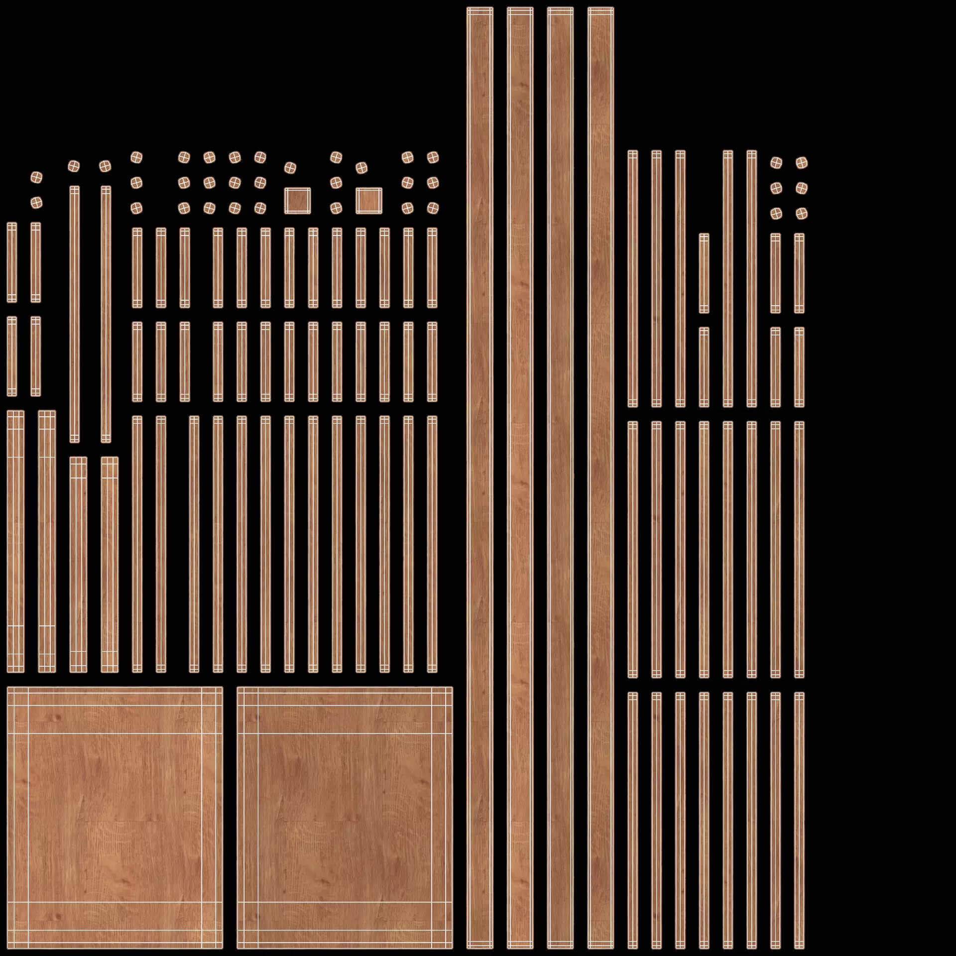 - Glasses on Optical Stands - 3D model_19