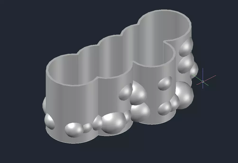 Flower base 4 3D print model_0