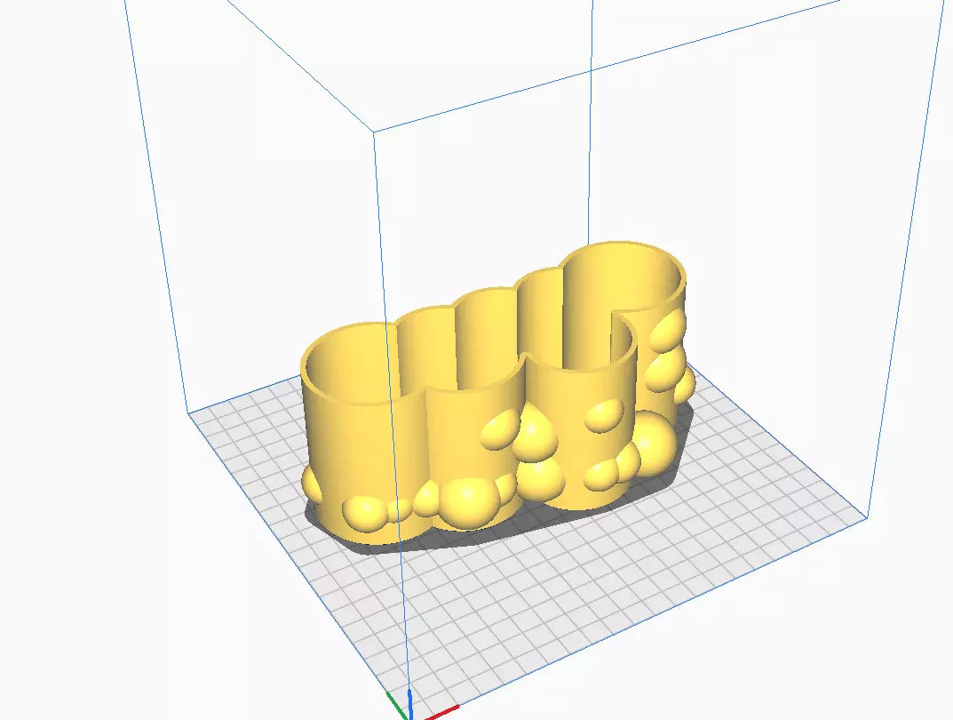 Flower base 4 3D print model_1